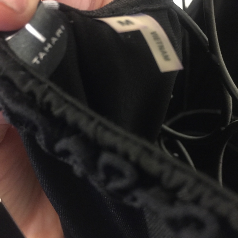 Vintage black tahari dress - Picture 5 of 8